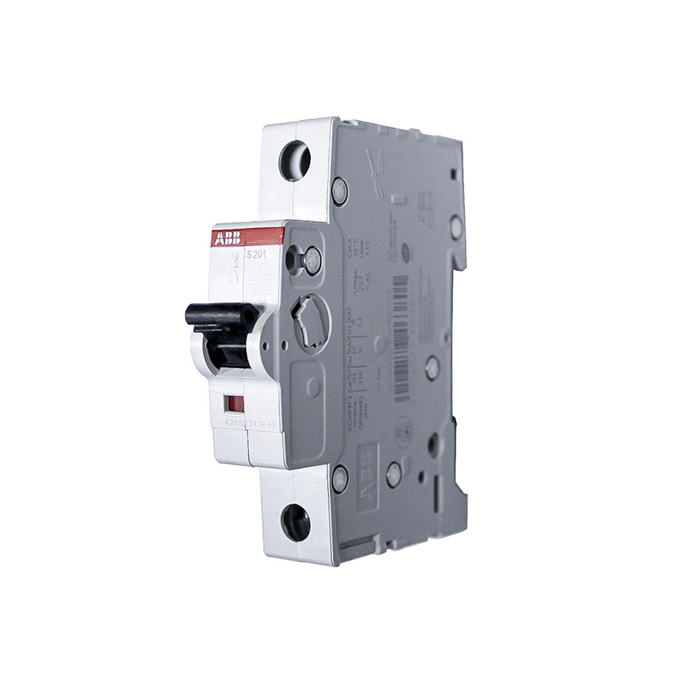 abb автоматический выключатель s201 (хар-ка c) 1p с1а 6ка