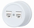 Bironi Информационный кабель UTP Cat 5e 4x2x0,52 (8 жил) коричневый (бух.20м.)