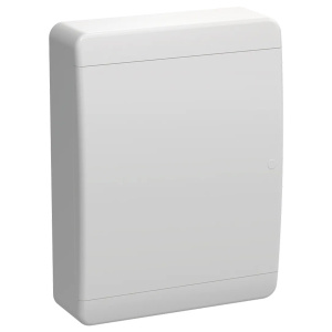 iek бокс пластиковый навесной tekfor щрн-п-24 ip41 белая дверь 