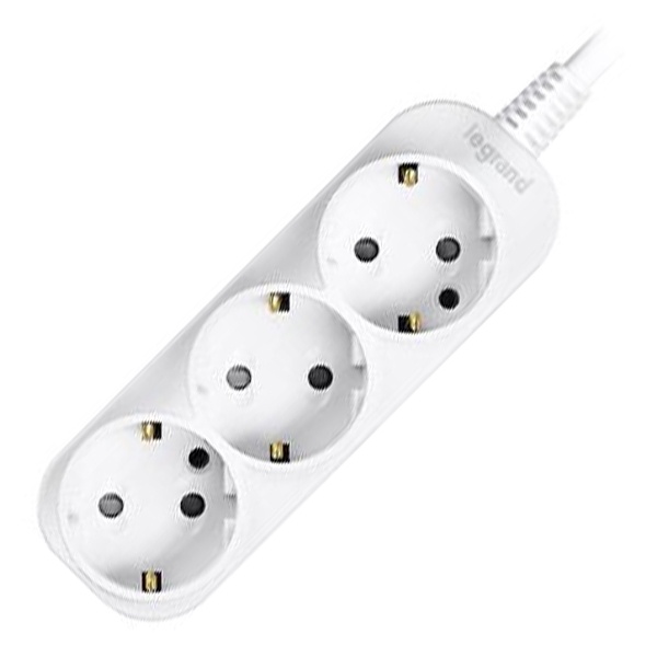 Anam Legrand e-Fren 3 Удлинитель шнур 4.5м 10A  250V