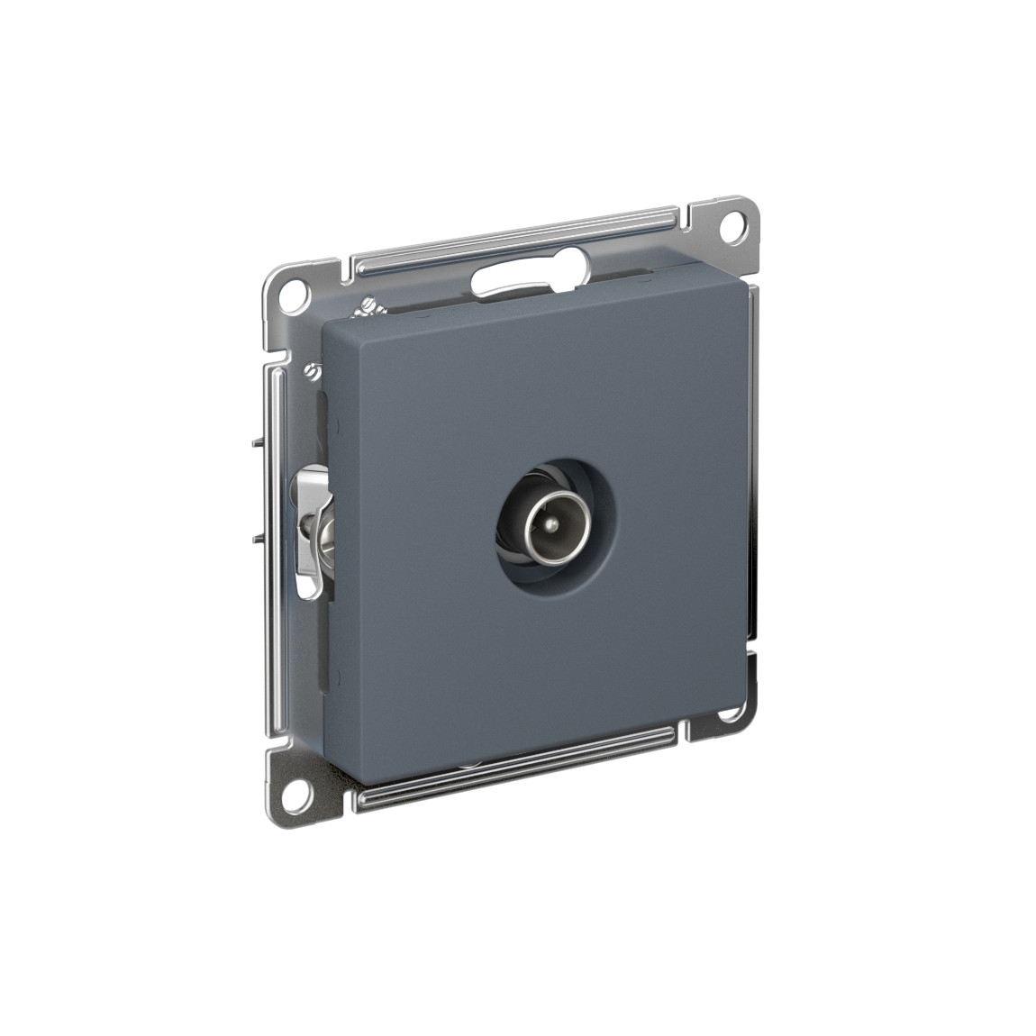 systeme electric atlasdesign, розетка tv проходная 4db грифель