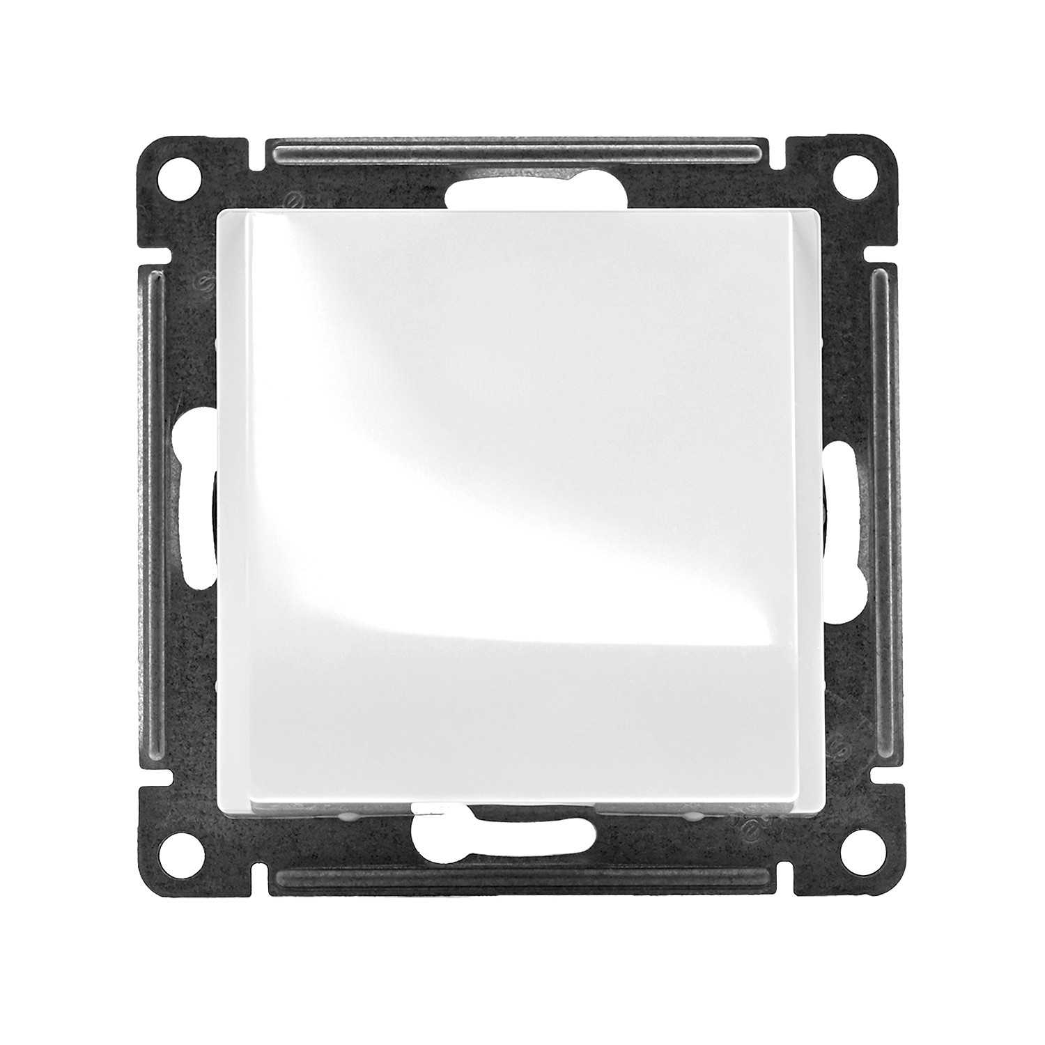 systeme electric atlasdesign, вывод кабеля белый atn000199