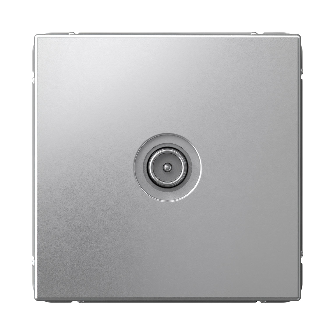 system electric artgallery розетка tv проходная 4дб алюминий gal000392