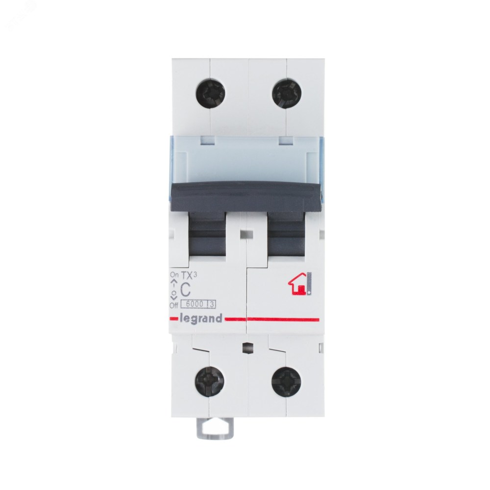 legrand 404039 автоматический выключатель тх3 2p 6a 6ка тип с