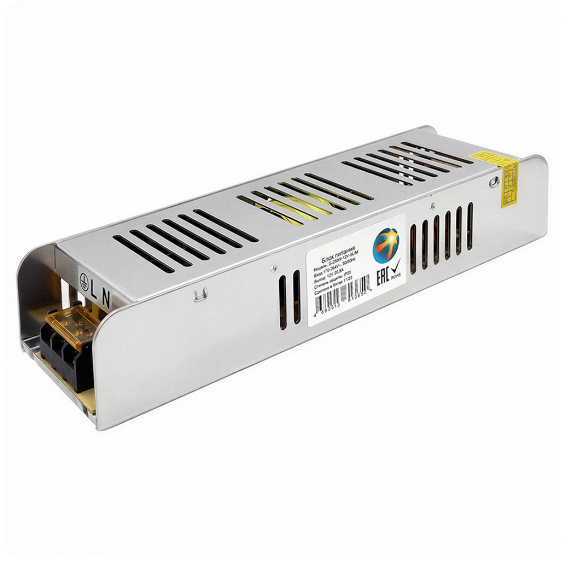блоки питания (драйвер) для светодиодной ленты lr-slim 12v 360вт (30а) (223x68x40см) ip20 лед-рэй