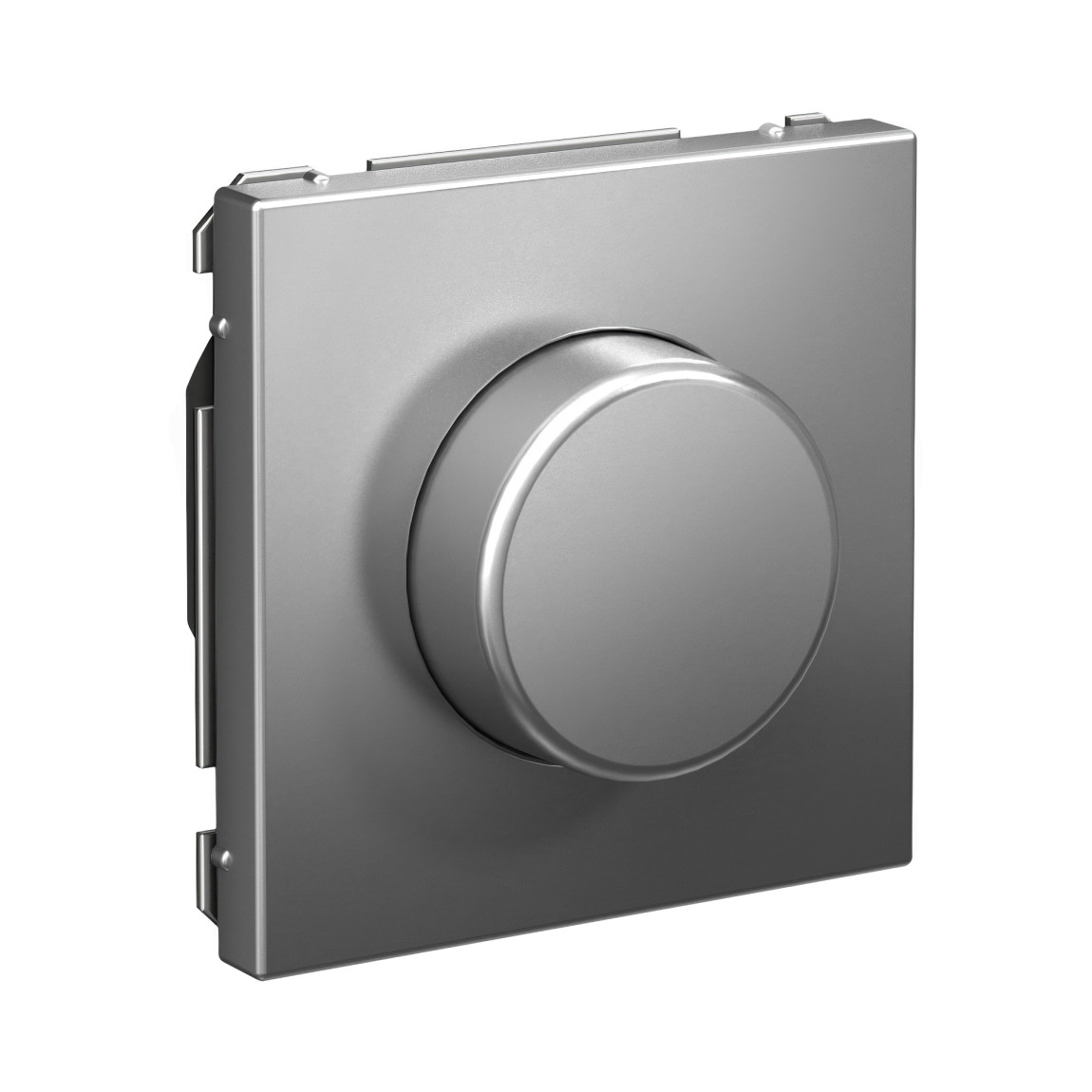 system electric artgallery светорегулятор (диммер) 10-400 вт для led 3-150вт повор.-нажимн. сталь  