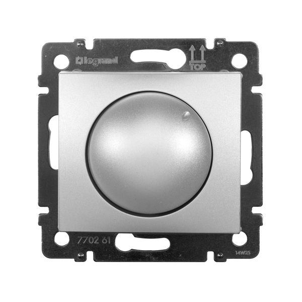 legrand valena светорегулятор 40-400вт для ламп накаливания и галогенных 230v поворотный алюминий