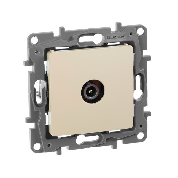 legrand etika розетка телевизионная оконечная 5 дб - 5-862 мгц слоновая кость