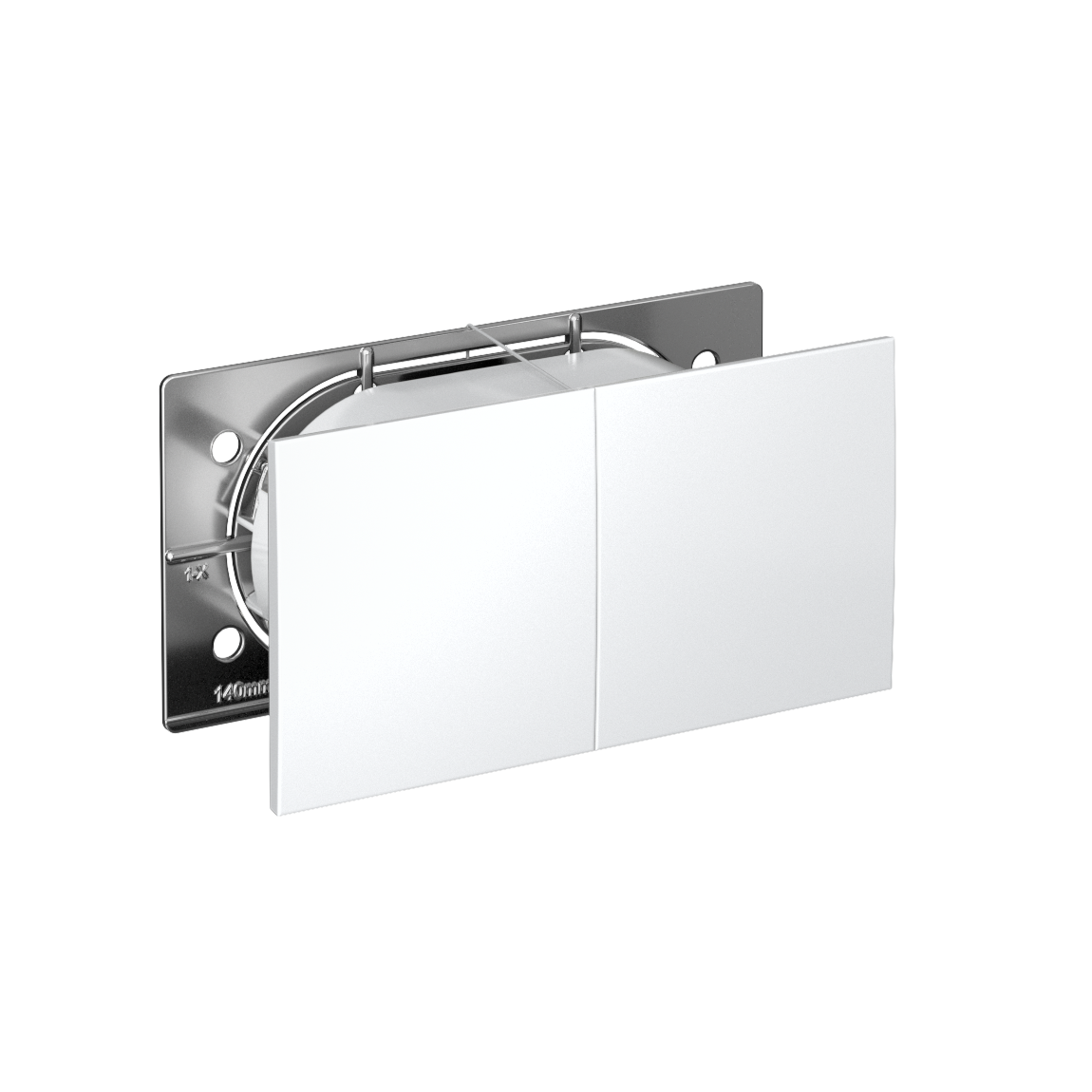 Systeme Electric ATLASDESIGN розетка 2-я с заземлением со шторками с крышкой лотос