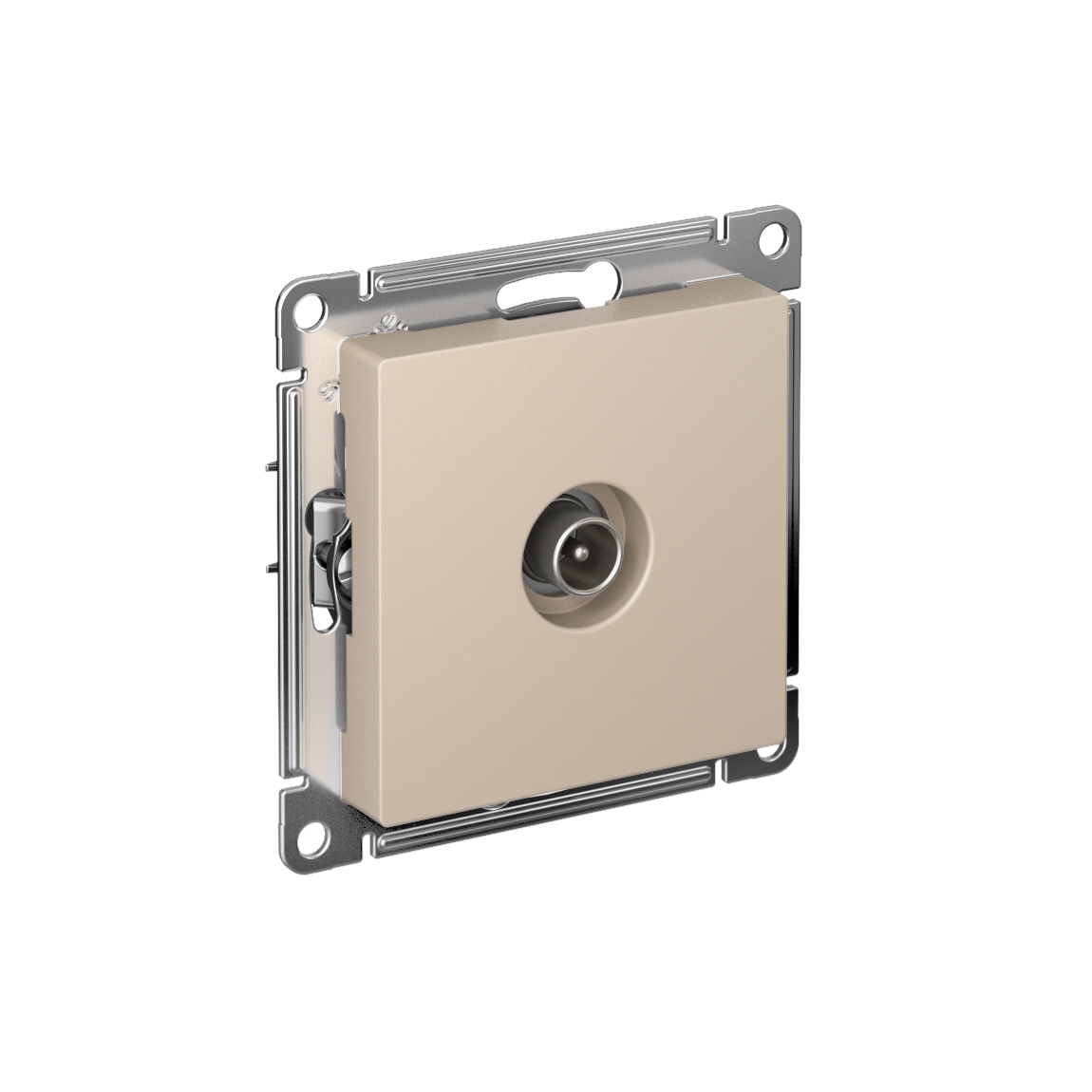 Systeme Electric ATLASDESIGN розетка TV проходная 4dB песочный