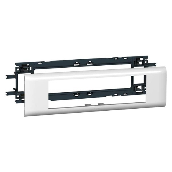 Legrand Мosaic 45 суппорт 4 поста (8 модуля) для кабель-каналов DLP с шириной крышки 65 мм