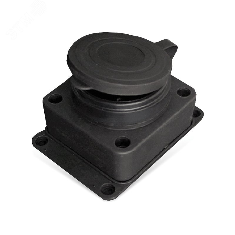 розетка настенная каучук с заземлением 16а 250v universal