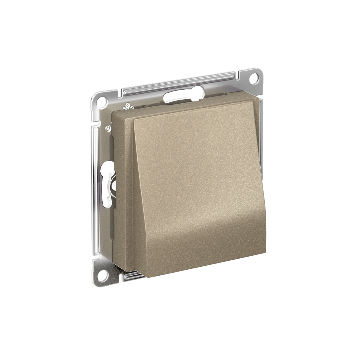 Systeme Electric ATLASDESIGN вывод кабеля шампань