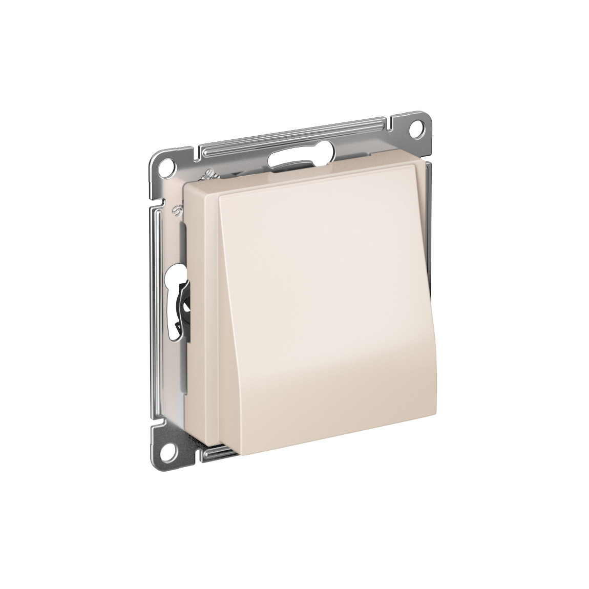 systeme electric atlasdesign, вывод кабеля бежевый atn000299
