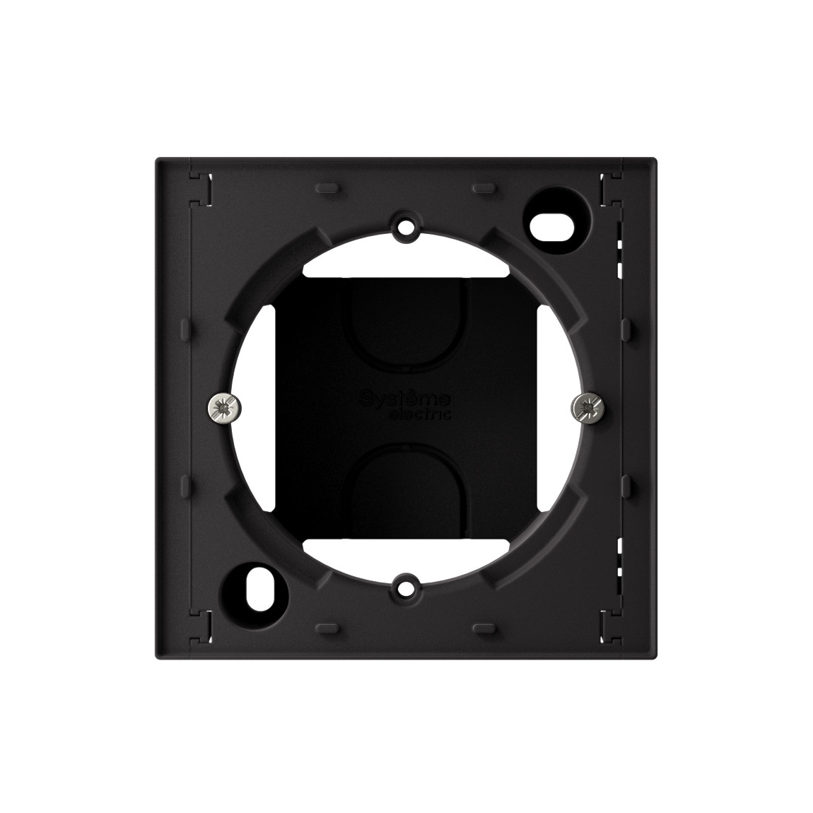 systeme electric atlasdesign коробка наружного монтажа карбон