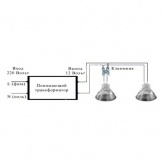 трансформатор электронный понижающий htm 230-240v /12v-70w osram