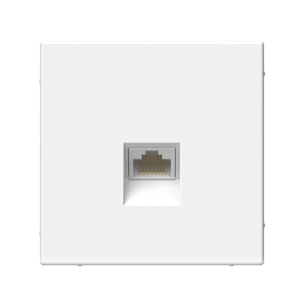 System Electric ArtGallery розетка компьютерная 1-я RJ45 5е кат. лотос GAL001383
