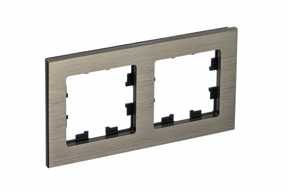 Systeme Electric ATLASDESIGN Nature металл рамка 2-я универсальная латунь