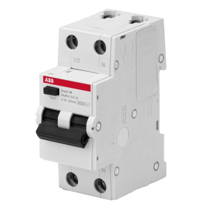 авв дифференциальный автоматический выключатель bmr415c 16а 4,5ka 30ma  2csr645041r1164