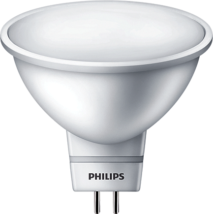 Лампа светодиодная LED MR16 G5.3 220V-3Вт (35Вт) 865 Philips