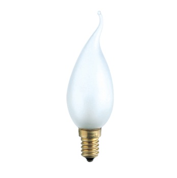 Лампа свеча на ветру Deco BXS35 FR E14 40Вт матовая Philips