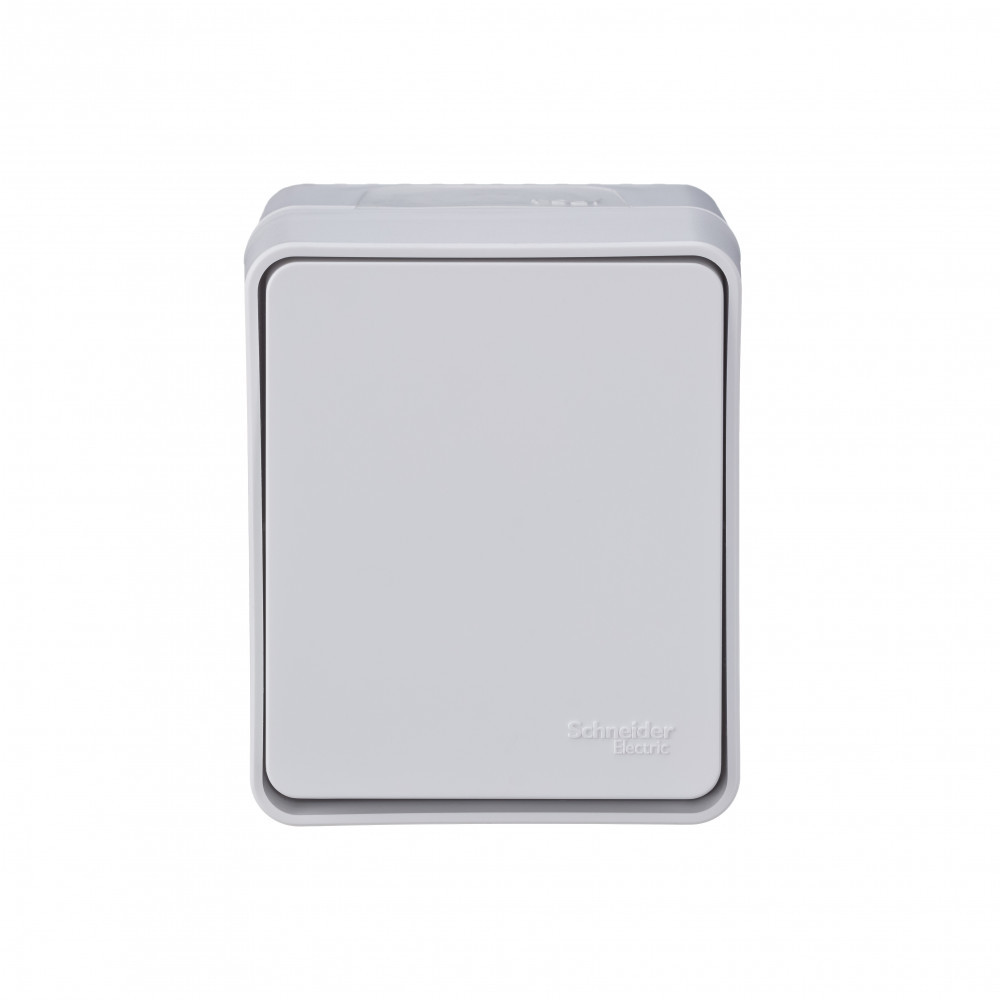 atlasdesign profi54 о/у переключатель 1-клавишный 10а ip54 белый atn540161