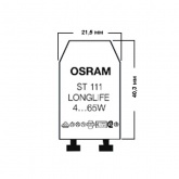 стартер st 111 4-65w 230v (инд.уп.-25шт) 4008321364876 osram-россия