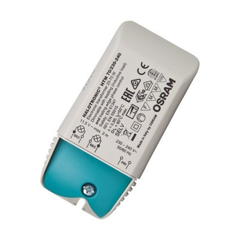 Трансформатор электронный понижающий  HTM 230-240V /12V-70W Osram