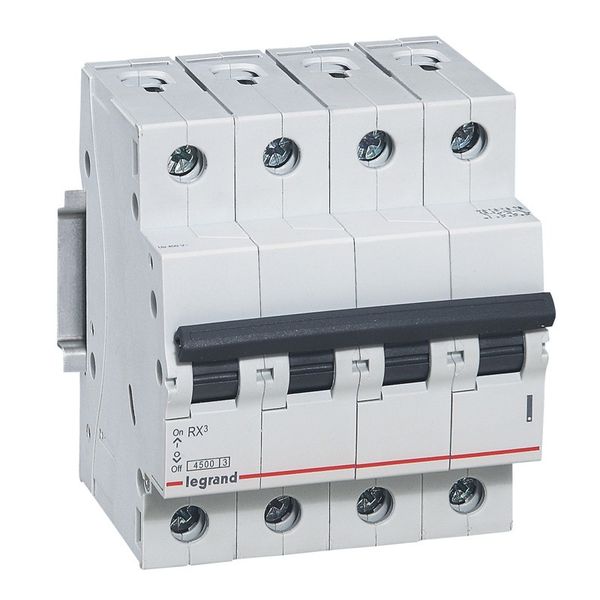 legrand автоматический выключатель rх3 4p 20a 4,5ка тип с