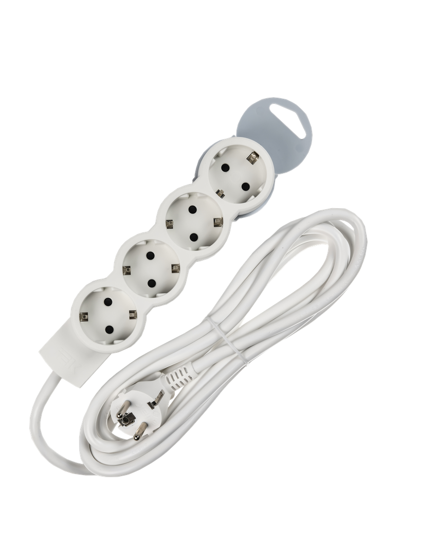 удлинитель 4гн.5м с заземлением legrand