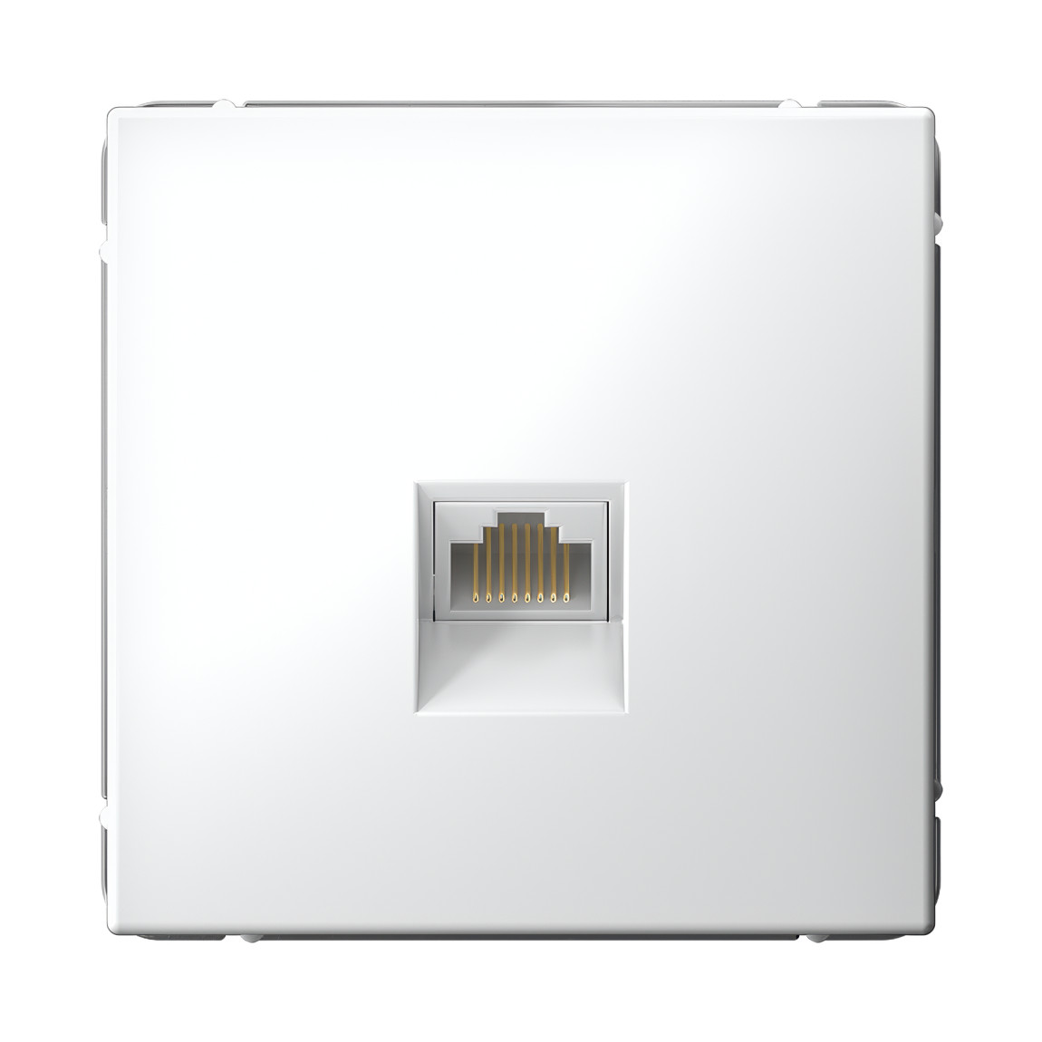 system electric artgallery розетка компьютерная 1-я rj45 5е кат. белый gal000183