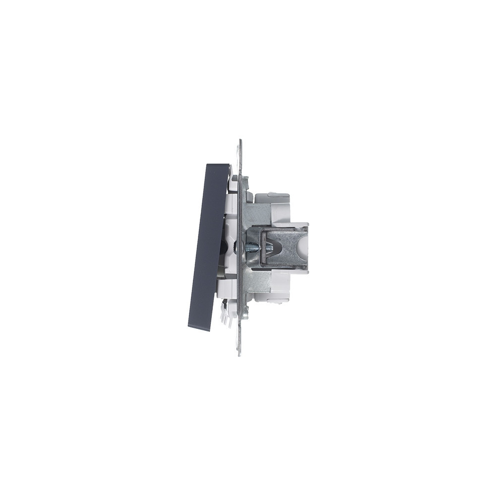systeme electric atlasdesign, переключатель 1-клавишный грифель
