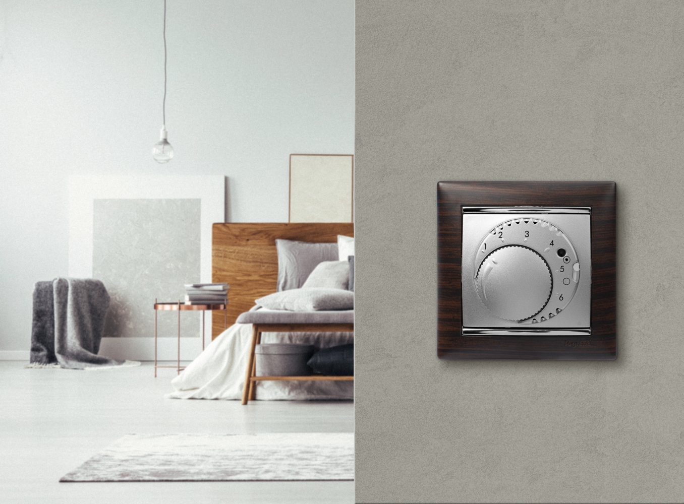 legrand valena термостат для тепл полов с датчиком 10 а алюминий