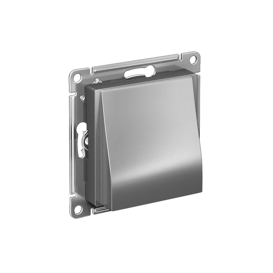 systeme electric atlasdesign вывод кабеля сталь