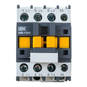 иэк контактор кми-11810 18а  400в/ас3 1но