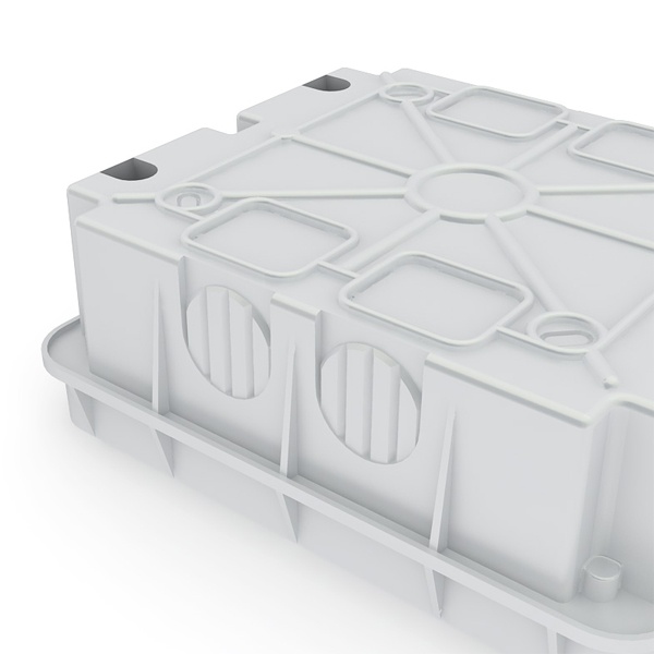 CNK 40-06-1 Tekfor Бокс пластиковый С 6 автоматов навесной прозрачная черная дверца