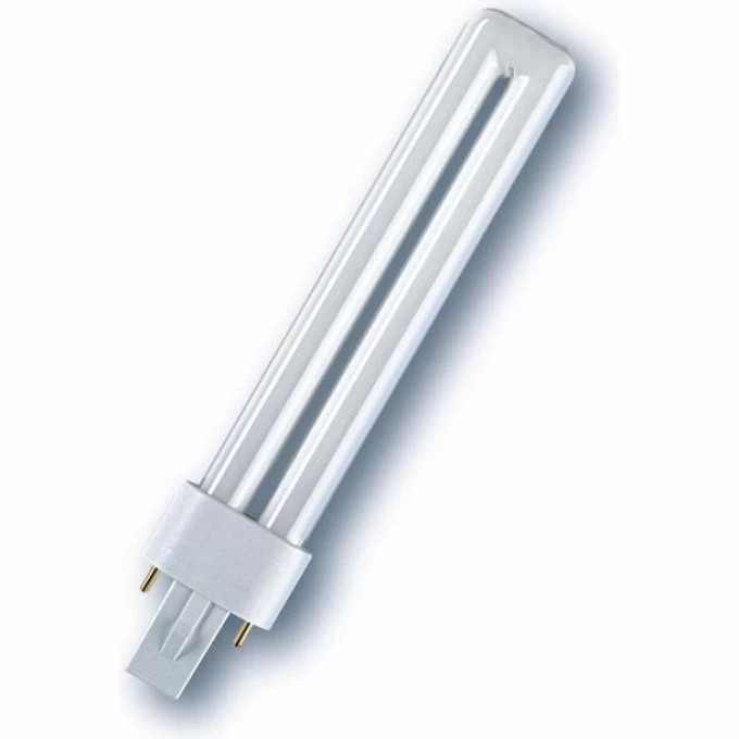 лампа люминесцентная dulux s g23 11вт/21-840 osram