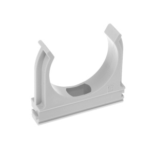 крёпеж гофры (клипса) d-20 (уп/100шт.) серый ral 7035 промрукав