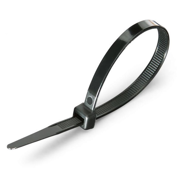 стяжка кабельная ксс 8х350мм черный (уп/100шт.) fortisflex