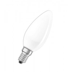 Лампа накаливания свеча CLASSIC B FR E14 60W матовая OSRAM
