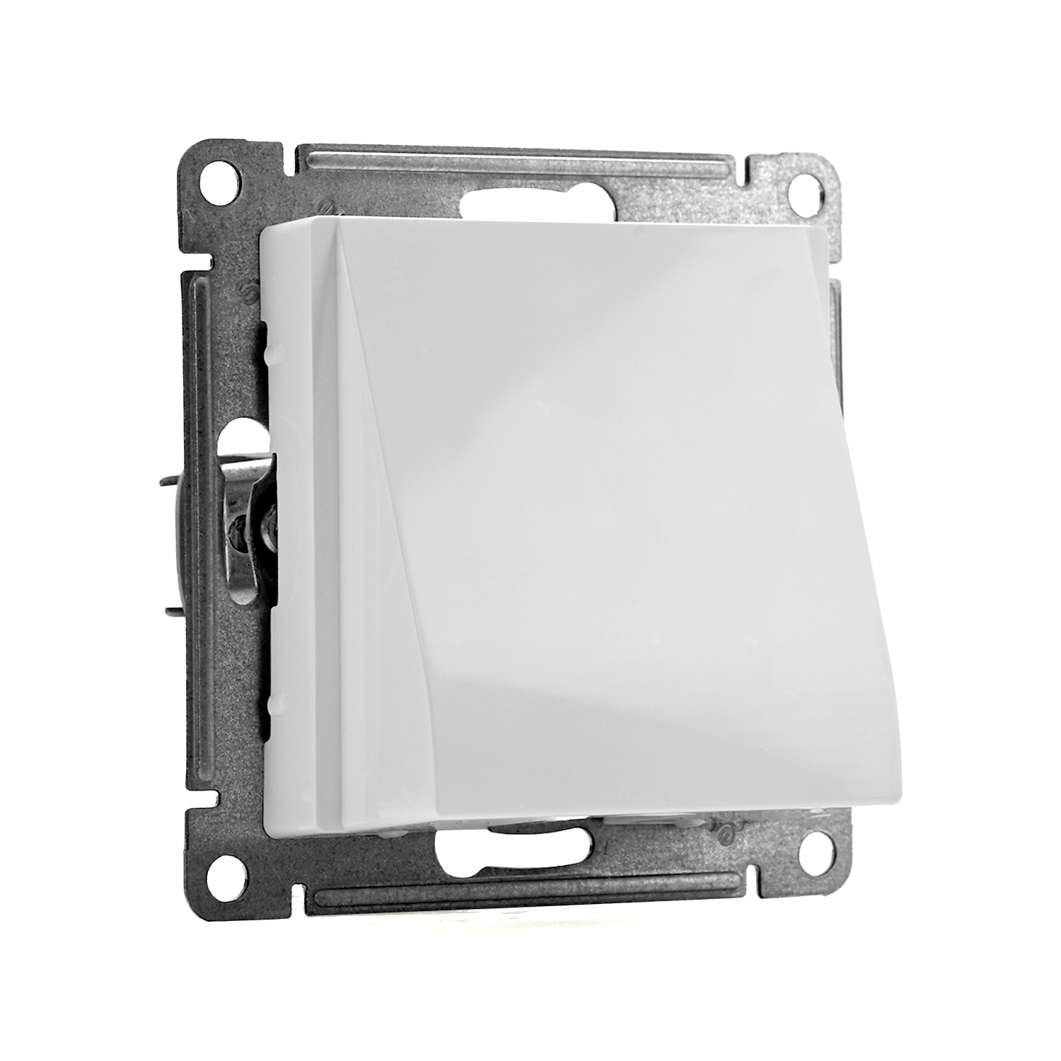 systeme electric atlasdesign, вывод кабеля белый atn000199