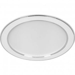 al1527 светодиодный светильник feron встраиваемый 12w 4500k серебристый