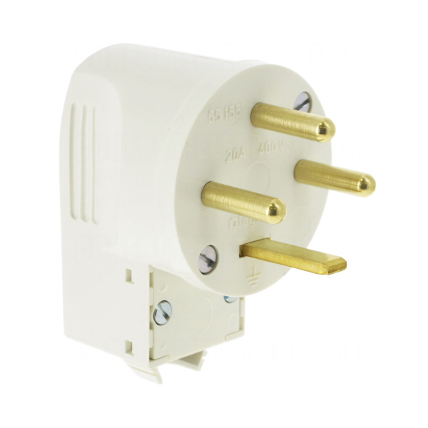 055155 legrand вилка силовая 3к+з 20а (4х20а)