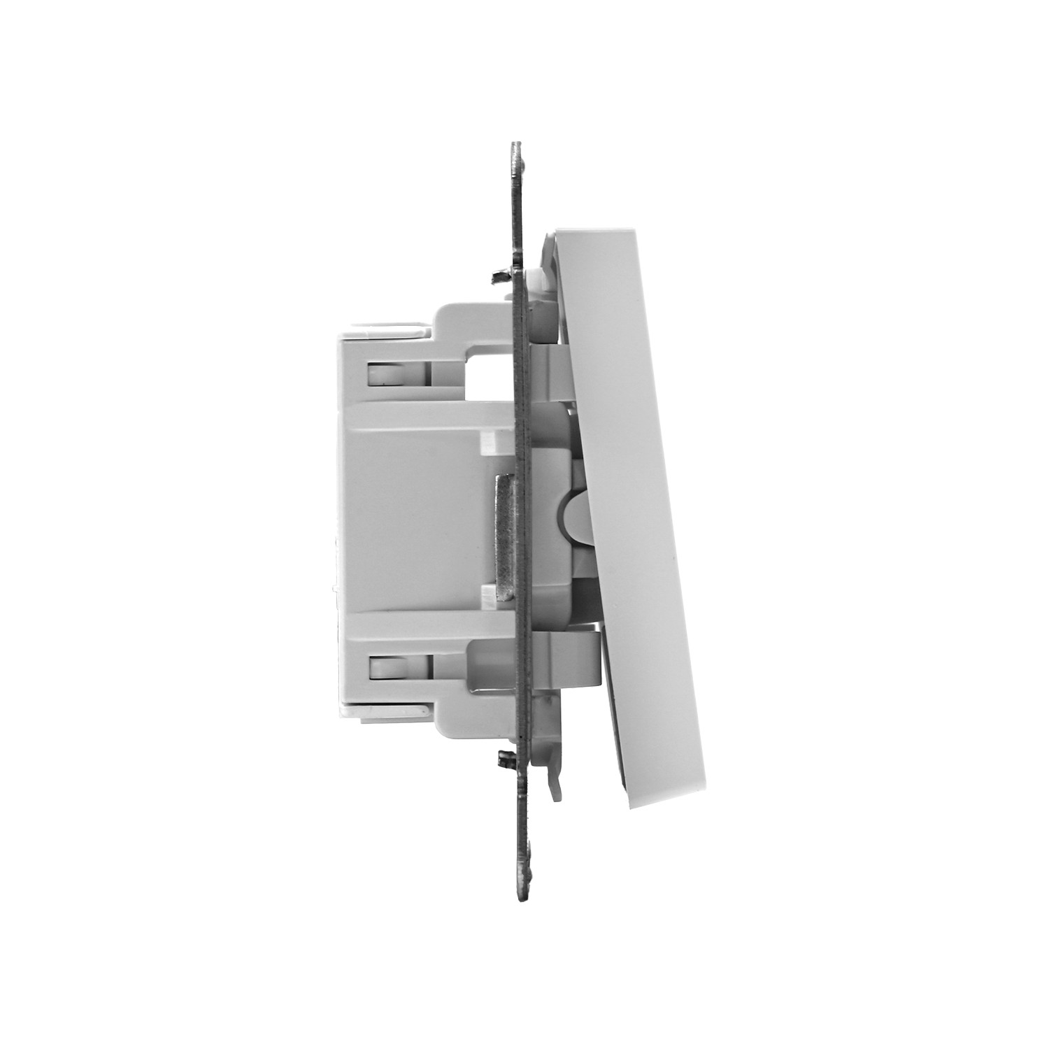 systeme electric atlasdesign, переключатель 2-клавишный перекрестный белый atn000173