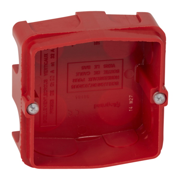 80184 legrand batibox коробка для внутреннего монтажа в бетон/кирпич( 85х85х40) для розеток 20а/32а