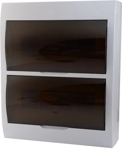 Lezard LUXRAY бокс на 24 модуля открытой установки с вертикальной дверью 731-2000-024