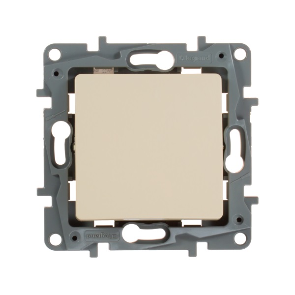 legrand etika выключатель 1 клавишный слоновая кость