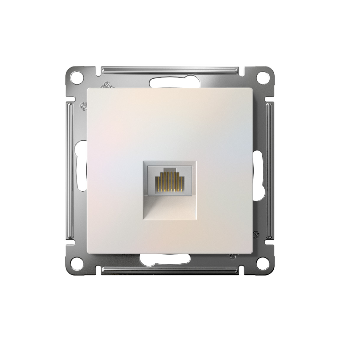 systeme electric atlasdesign розетка компьютерная 1-я rj45 5е кат. жемчуг