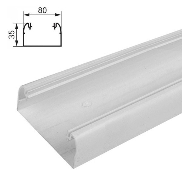 Legrand кабель-канал DLP 35х80 без крышки длина (2м./цена за 1м.)