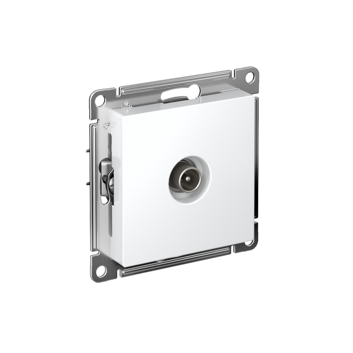 Systeme Electric ATLASDESIGN, розетка TV коннектор белый ATN000193
